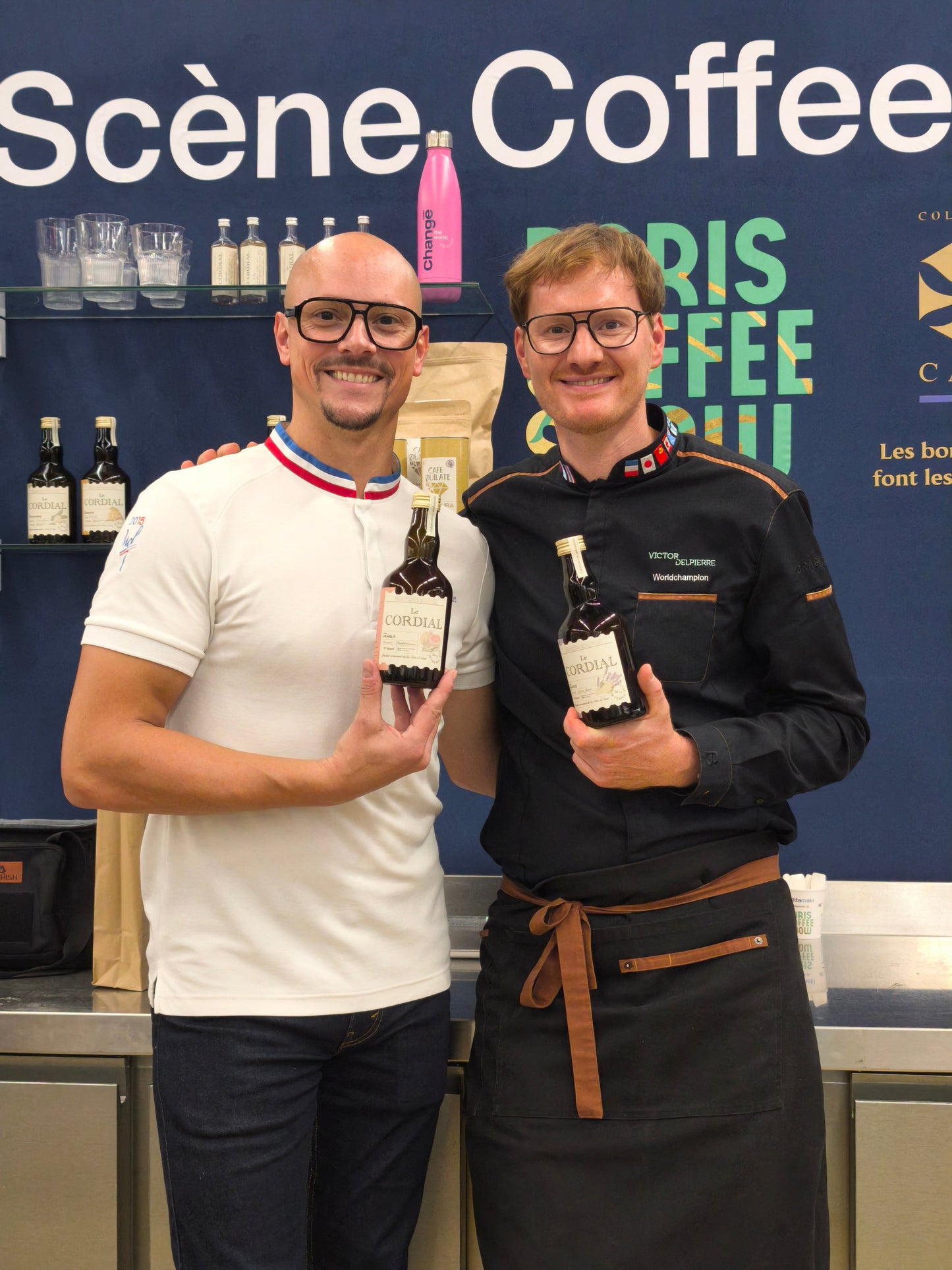 Un moment d’exception : notre cordial artisanal présenté au Paris Coffee Show par Victor Delpierre