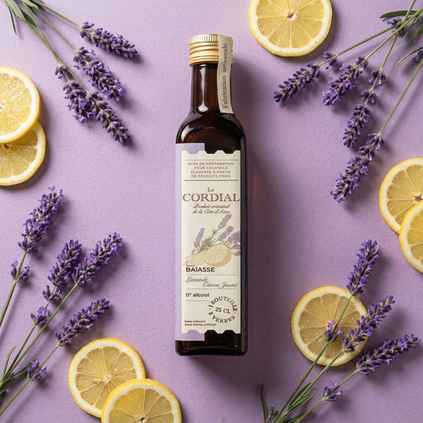 Cordial Lavande & Citron Jaune - BAÏASSE