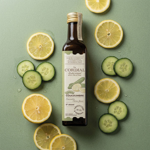 Cordial Concombre & Citron Jaune - COUCOUMBRE