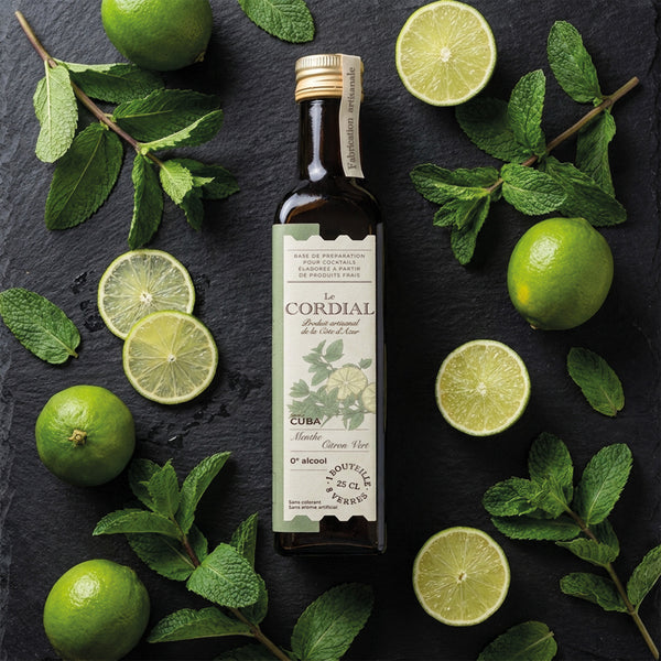 Cordial Menthe & Citron Vert - CUBA
